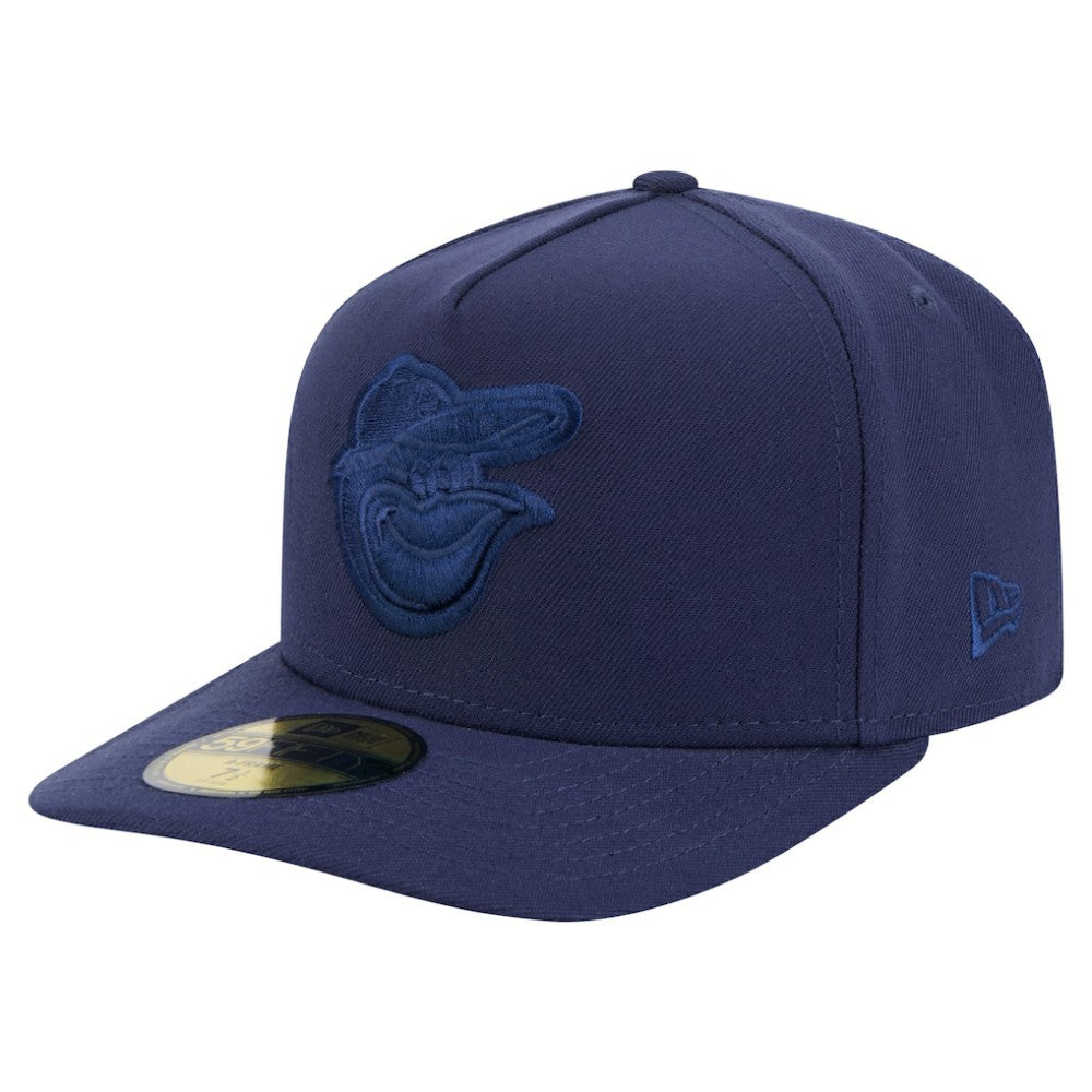 Baltimore Orioles New Era Color Pack A-Frame 59FIFTY Fitted Hat - Navy Hats