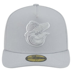 Baltimore Orioles New Era Colorpack A-Frame 59FIFTY Fitted Hat - Gray Hats