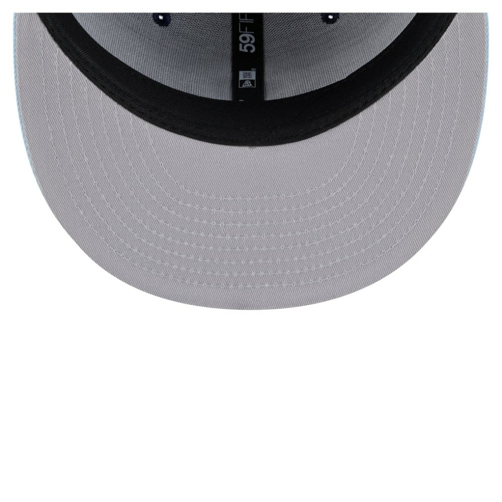 Cincinnati Reds New Era Color Pack 2-Tone 59FIFTY Fitted Hat - Navy/Light Blue Hats