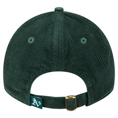 Athletics New Era Women's Corduroy 9TWENTY Adjustable Hat - Green Hats