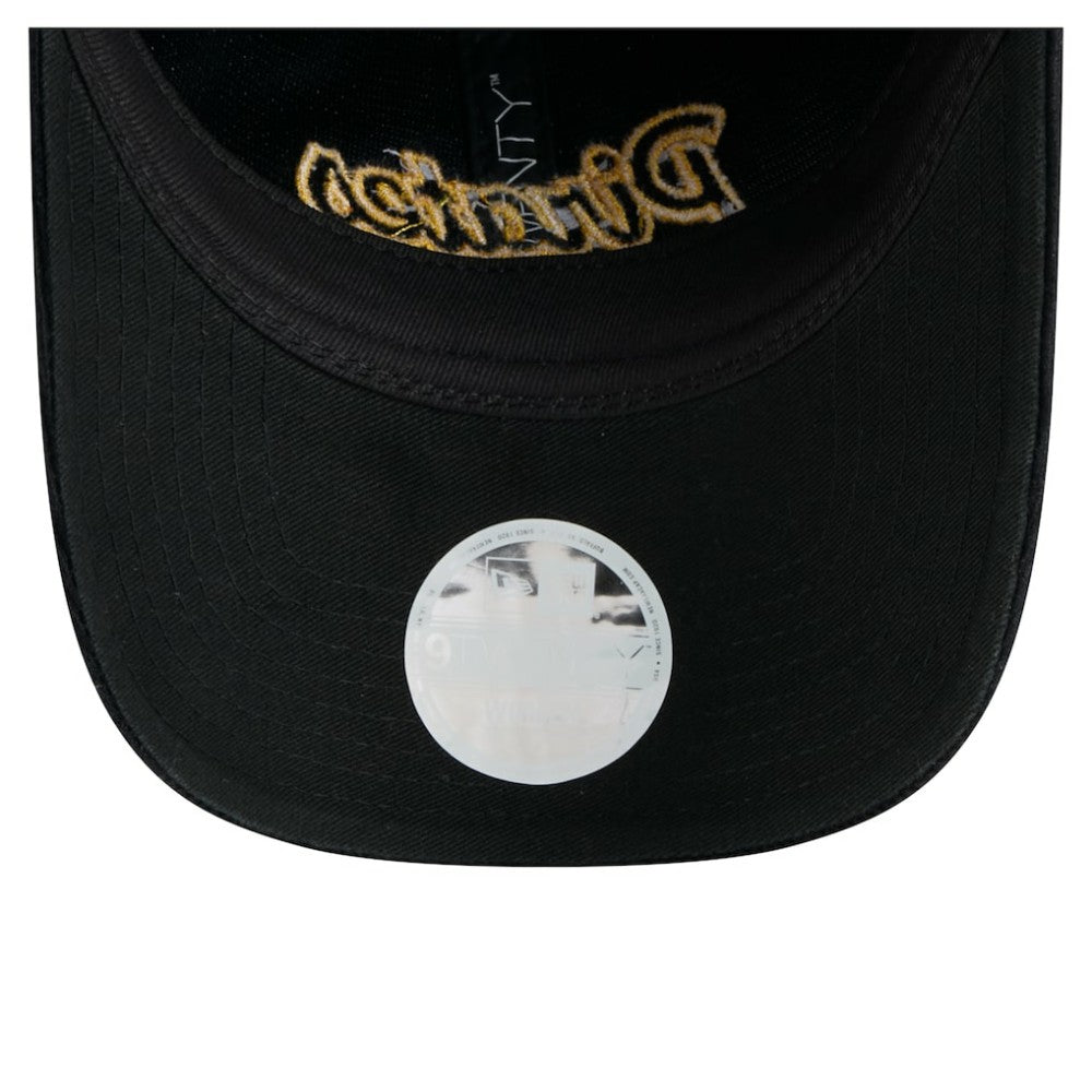 Pittsburgh Pirates New Era Women's Corduroy 9TWENTY Adjustable Hat - Black Hats