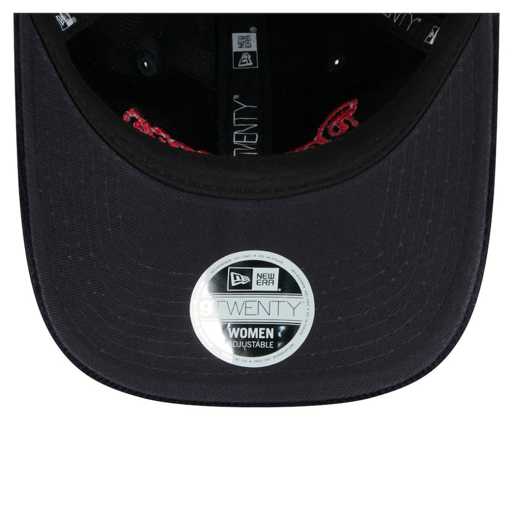 Texas Rangers New Era Women's Corduroy 9TWENTY Adjustable Hat - Dark Blue Hats