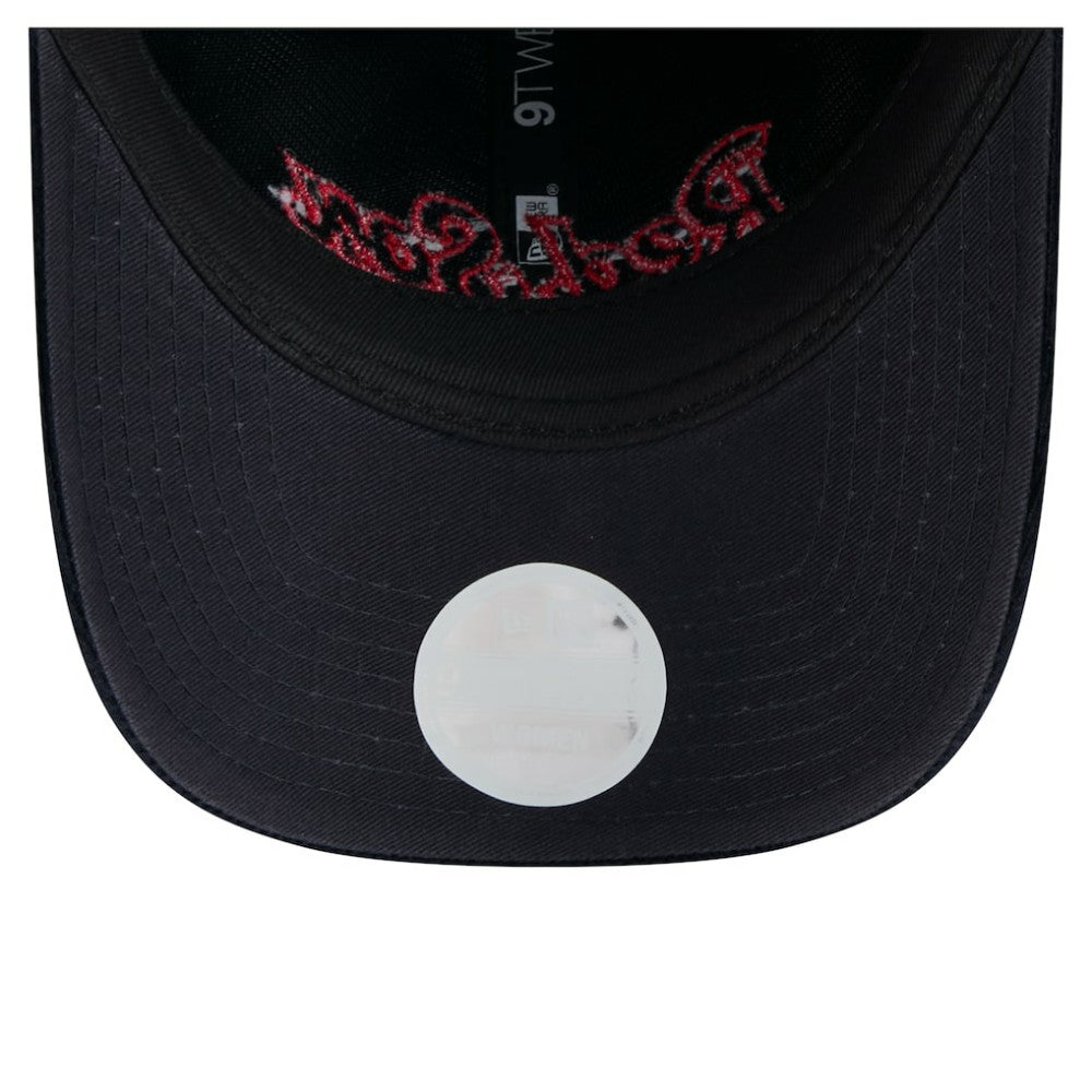 Boston Red Sox New Era Women's Corduroy 9TWENTY Adjustable Hat - Navy Hats