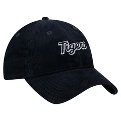 Detroit Tigers New Era Women's Corduroy 9TWENTY Adjustable Hat - Navy Hats