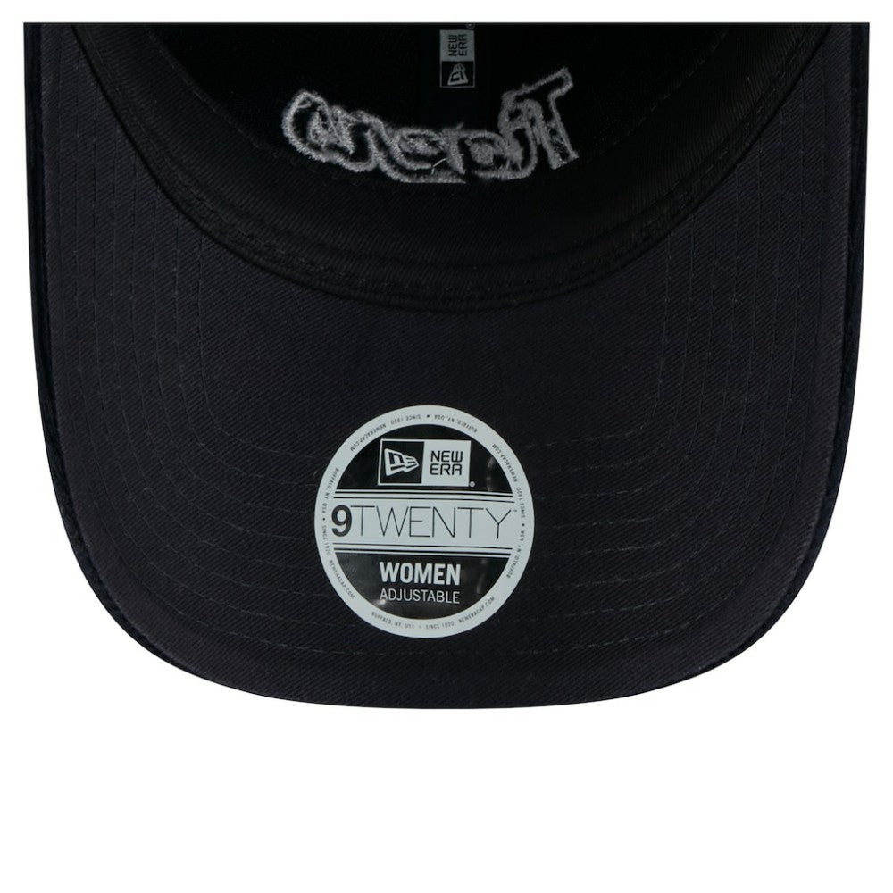 Detroit Tigers New Era Women's Corduroy 9TWENTY Adjustable Hat - Navy Hats