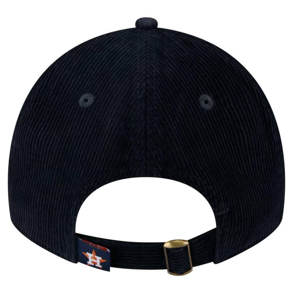 Houston Astros New Era Women's Corduroy 9TWENTY Adjustable Hat - Navy Hats