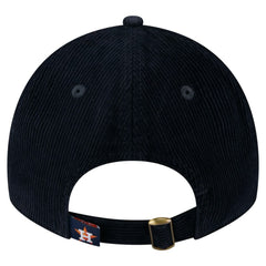Houston Astros New Era Women's Corduroy 9TWENTY Adjustable Hat - Navy Hats