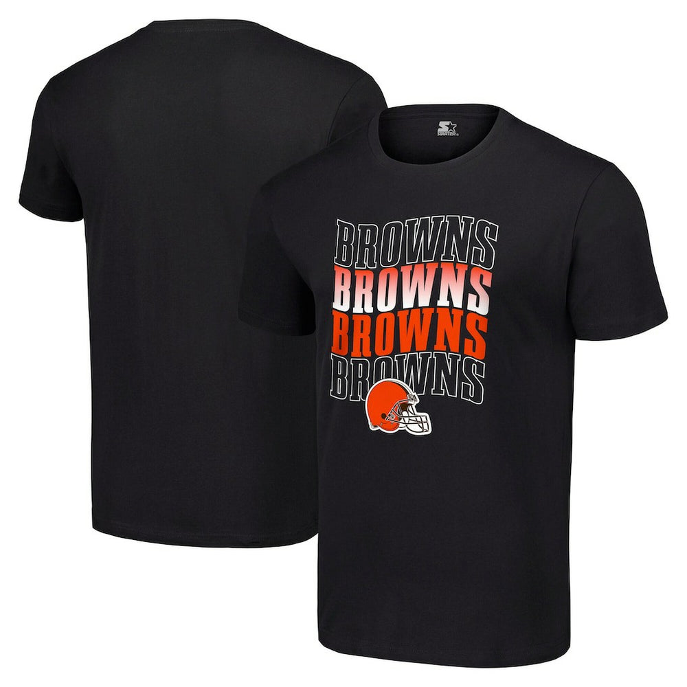 Cleveland Browns Starter Four Name T-Shirt Black