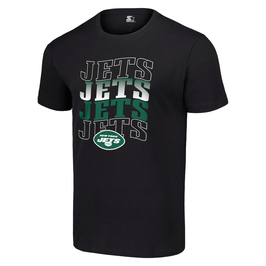 New York Jets Starter Four Name T-Shirt Black