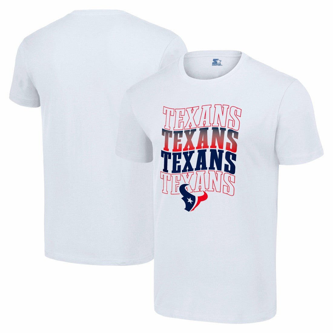 Houston Texans Starter Four Name T-Shirt White