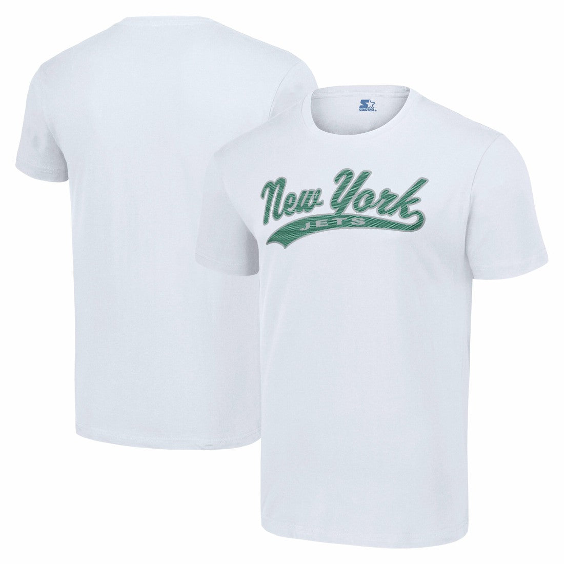 New York Jets Starter City Tailsweep T-Shirt White