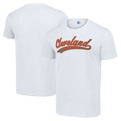 Cleveland Browns Starter City Tailsweep T-Shirt White