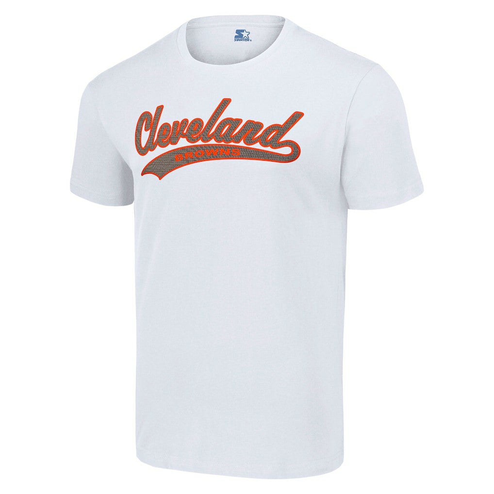 Cleveland Browns Starter City Tailsweep T-Shirt White