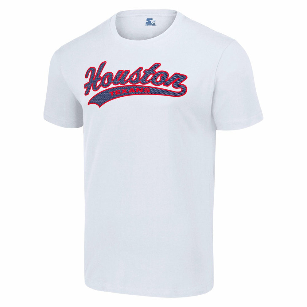 Houston Texans Starter City Tailsweep T-Shirt White