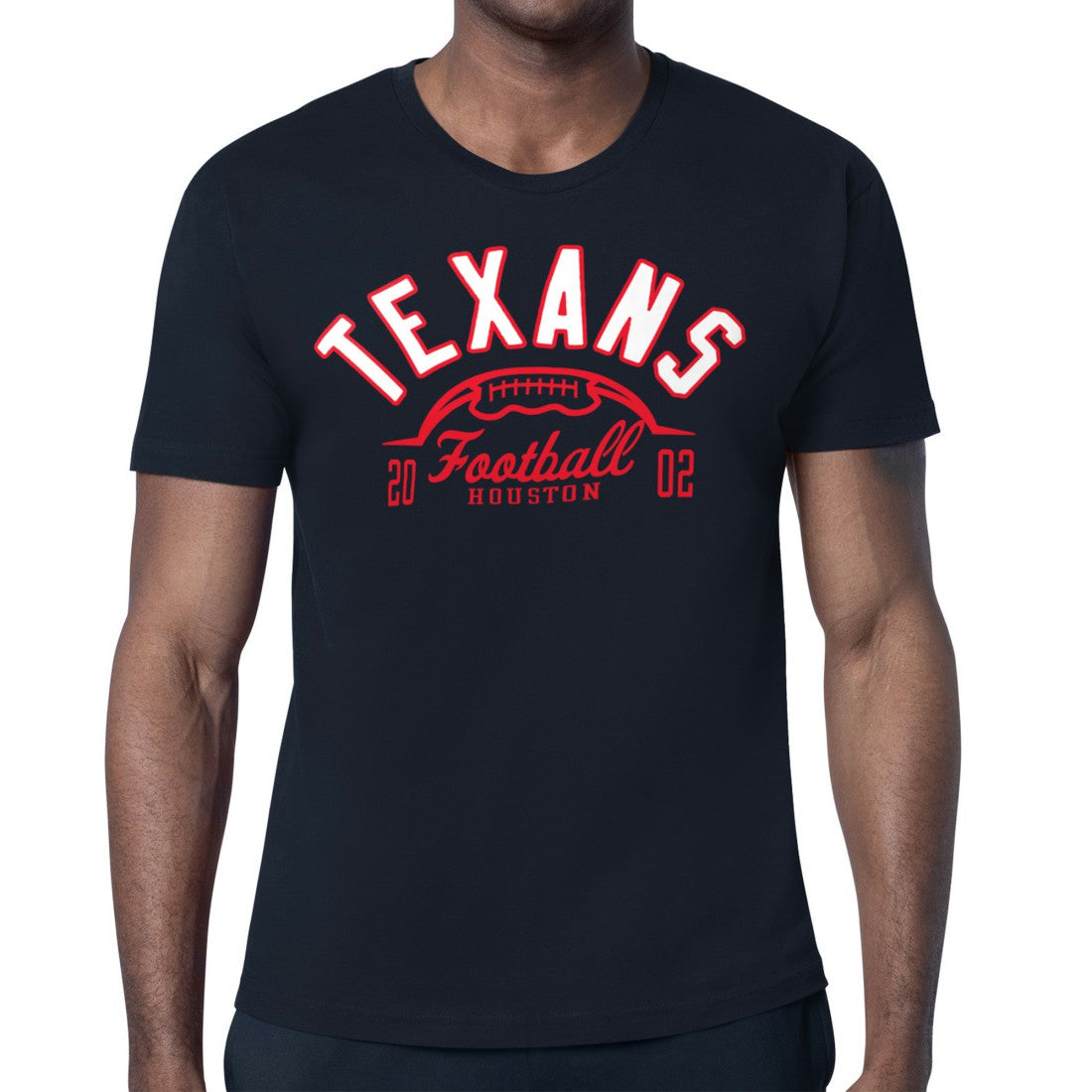 Houston Texans Starter Half Ball Logo T-Shirt Navy