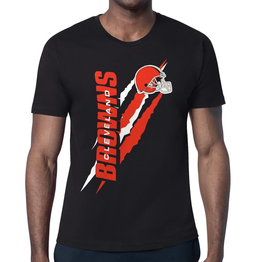 Cleveland Browns Starter Color Scratch T-Shirt Black