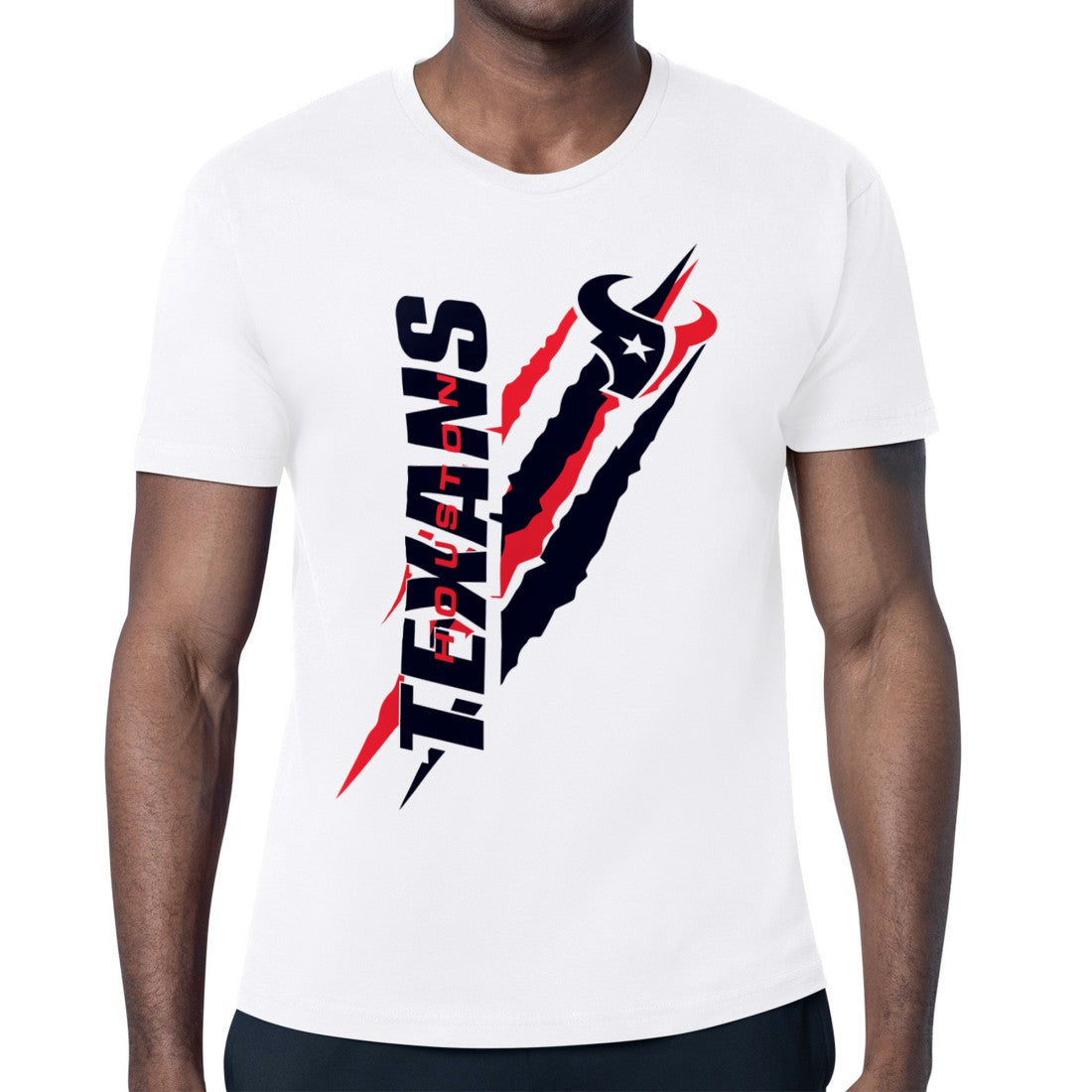 Houston Texans Starter Color Scratch T-Shirt White