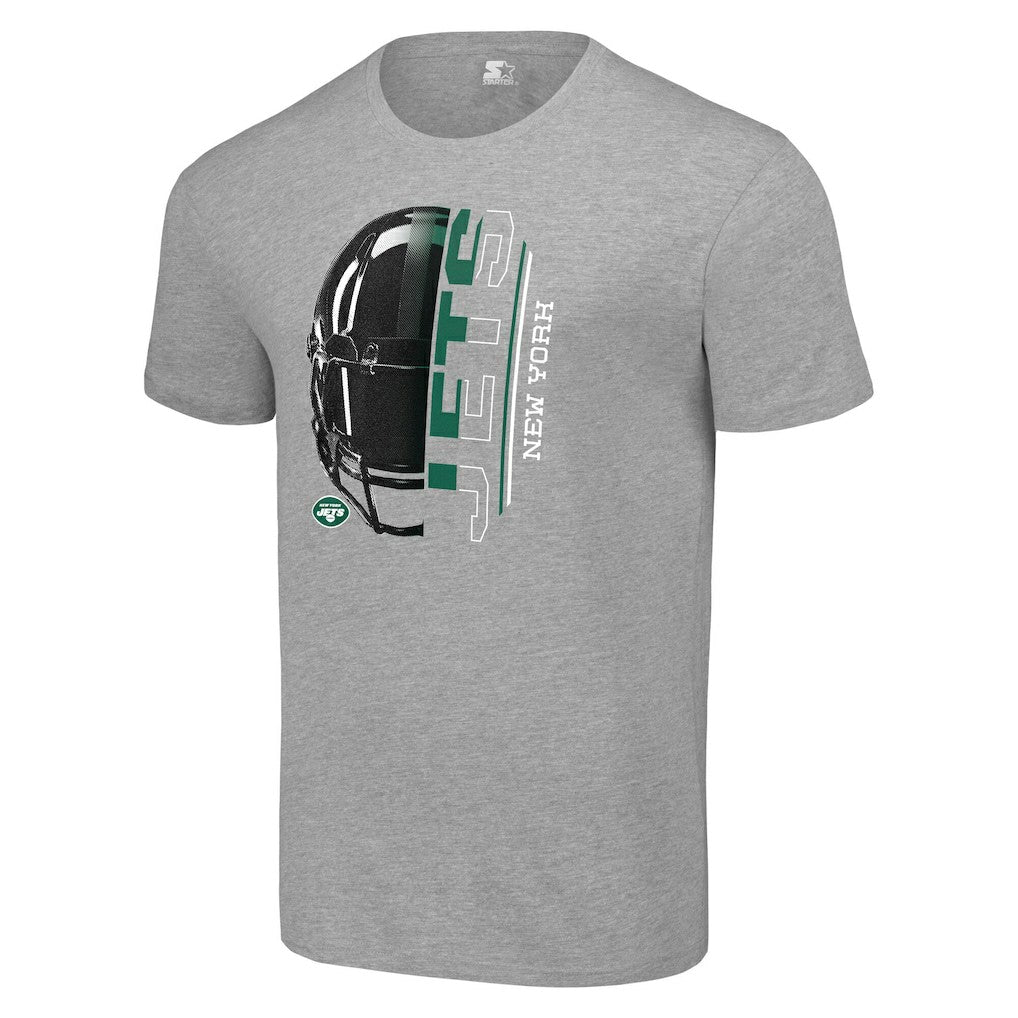 New York Jets Starter T-Shirt Heather Gray