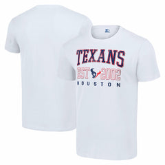 Houston Texans Starter Distressed Graphic T-Shirt White
