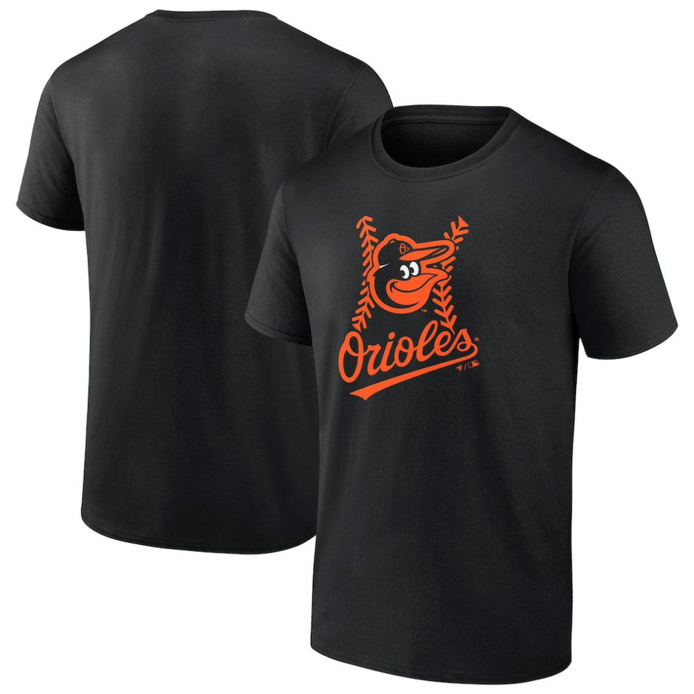 Baltimore Orioles Fastball T-Shirt - Black T-shirts