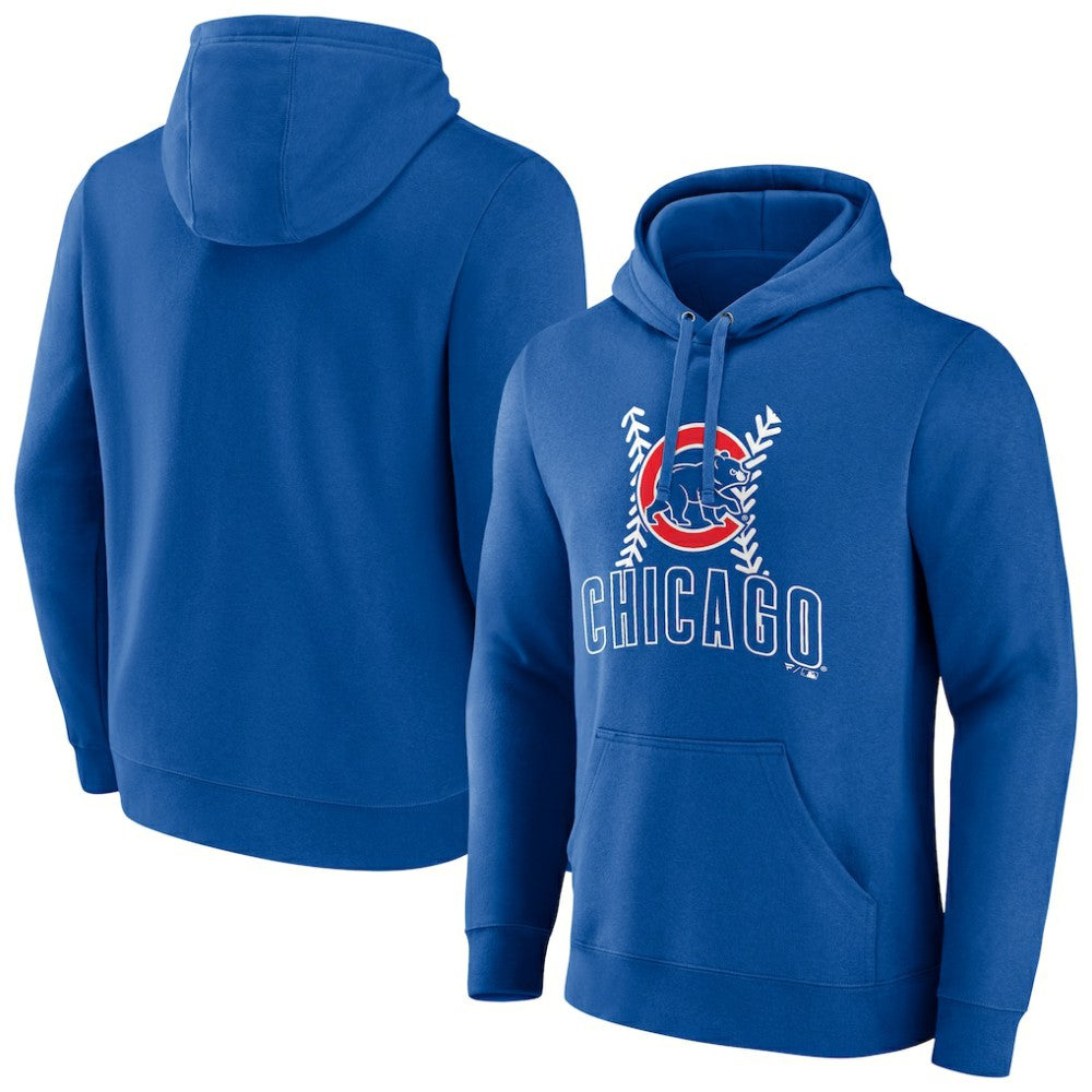 Chicago Cubs Fastball Pullover Hoodie - Royal Hoodies