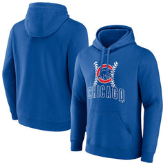 Chicago Cubs Fastball Pullover Hoodie - Royal Hoodies
