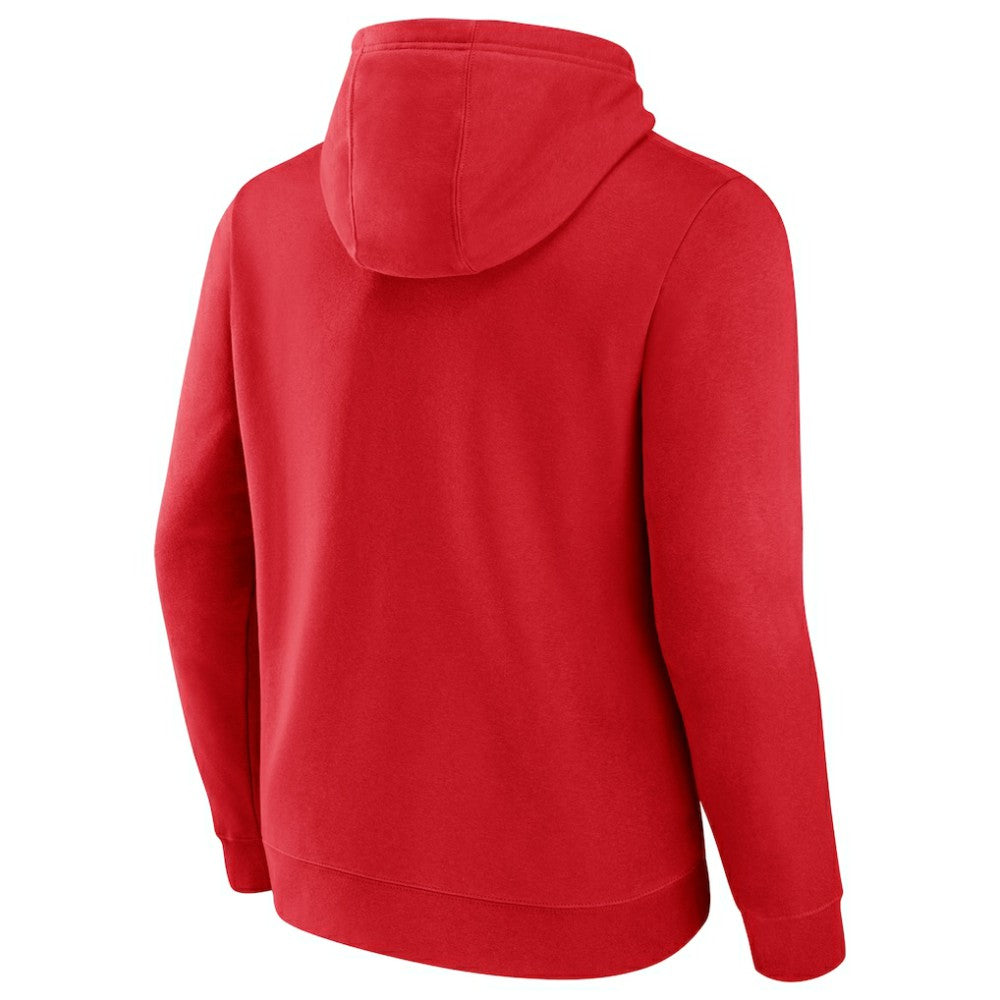 Cincinnati Reds Fastball Pullover Hoodie - Red Hoodies