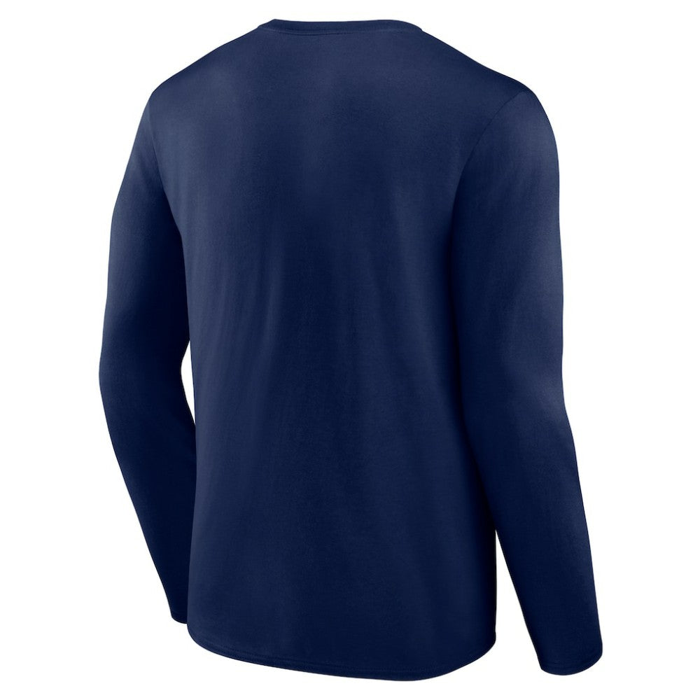 Detroit Tigers Fastball Long Sleeve T-Shirt - Navy T-shirts