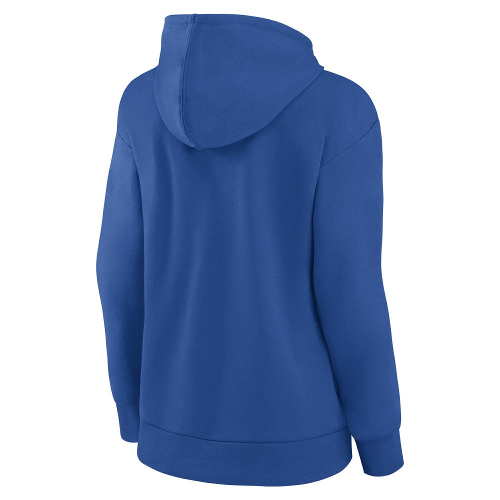 Los Angeles Dodgers Women's Fastball Pullover Hoodie - Royal Hoodies