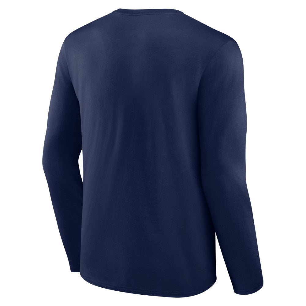 Milwaukee Brewers Fastball Long Sleeve T-Shirt - Navy T-shirts