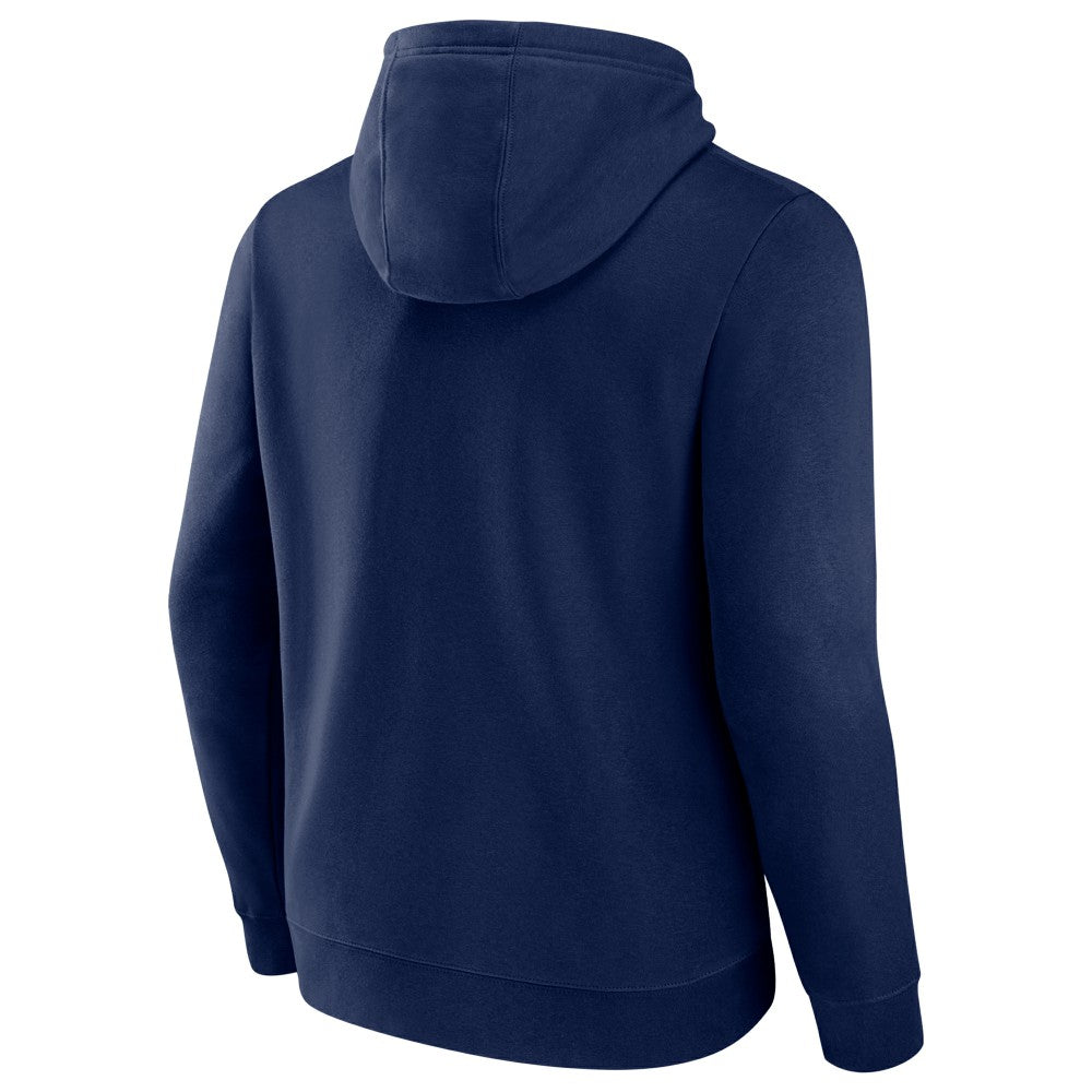 Milwaukee Brewers Fastball Pullover Hoodie - Navy Hoodies