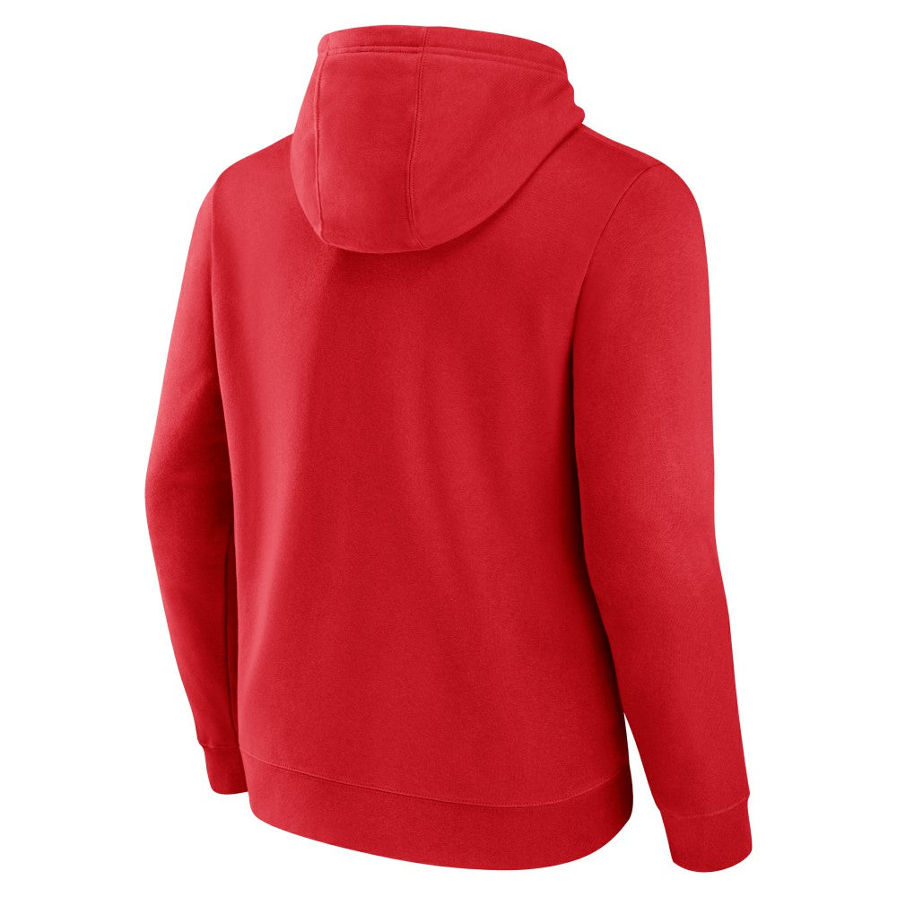 Cleveland Guardians Fastball Pullover Hoodie - Red Hoodies