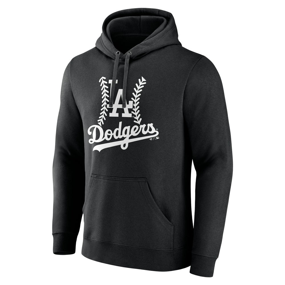 Los Angeles Dodgers Fastball Pullover Hoodie - Black Hoodies