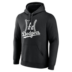 Los Angeles Dodgers Fastball Pullover Hoodie - Black Hoodies