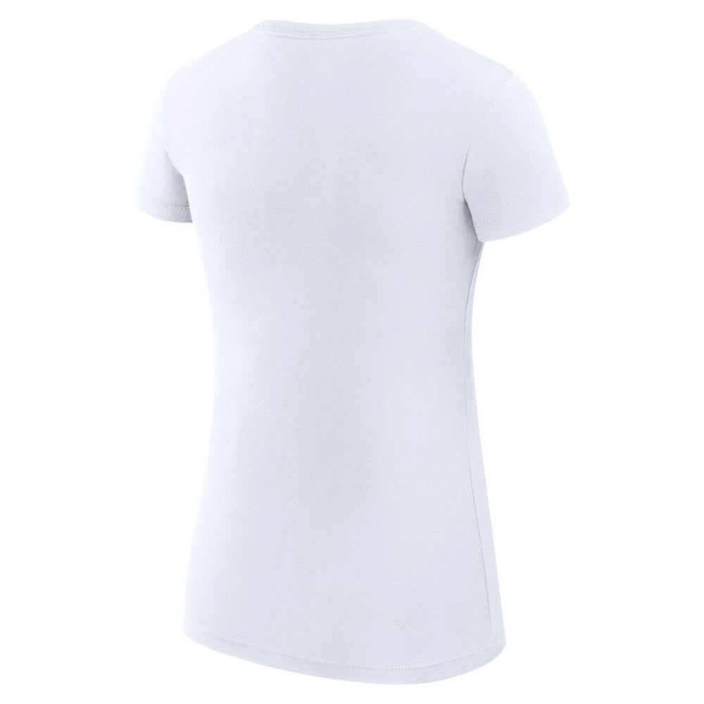 Houston Texans G-III 4Her by Carl Banks Women's Super-Slim Fit Lightweight Dot Print T-Shirt White
