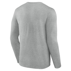 Cincinnati Reds Fastball Long Sleeve T-Shirt - Gray T-shirts