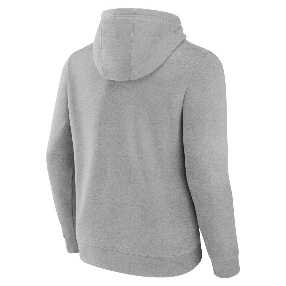 New York Mets Fastball Pullover Hoodie - Gray Hoodies