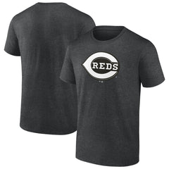 Cincinnati Reds Monochrome T-Shirt - Charcoal T-shirts