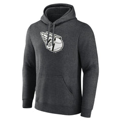 Cleveland Guardians Monochrome Pullover Hoodie - Charcoal Hoodies