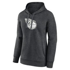 Cleveland Guardians Women's Monochrome Pullover Hoodie - Charcoal Hoodies