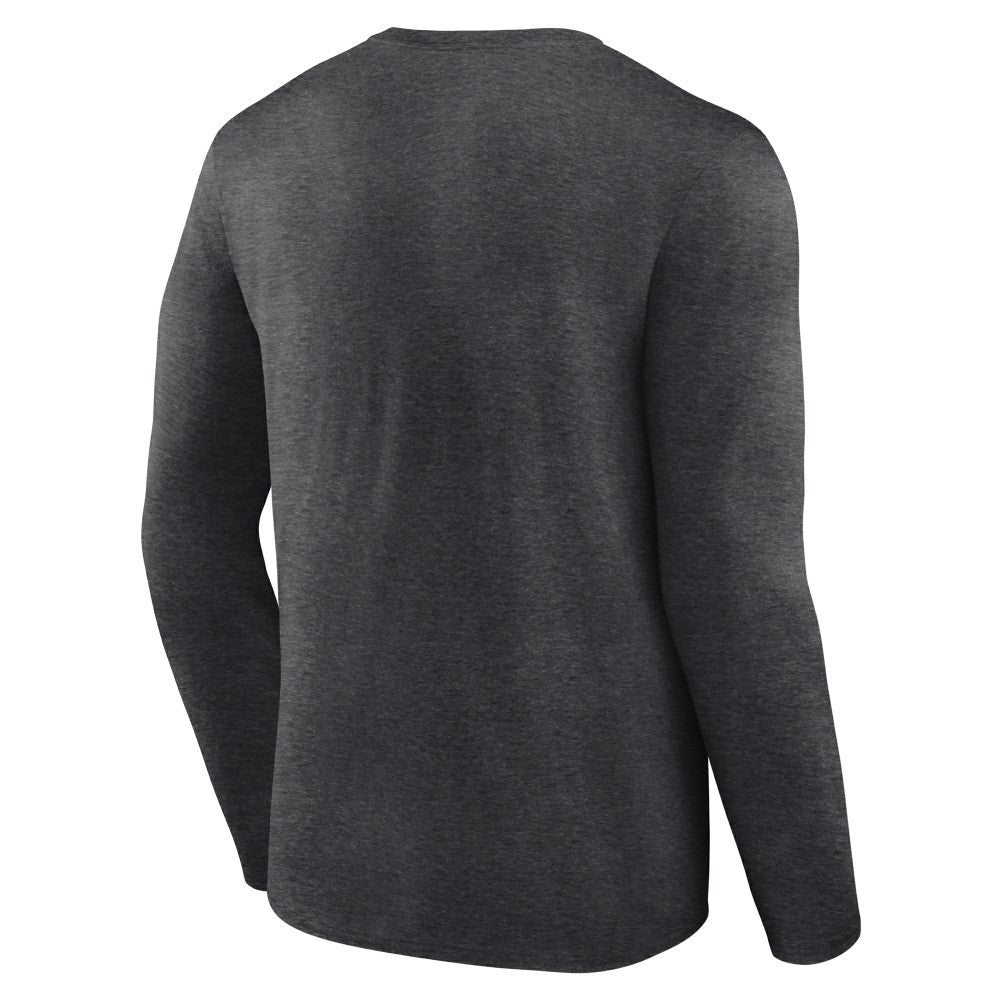 Milwaukee Brewers Monochrome Long Sleeve T-Shirt - Charcoal T-shirts