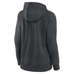 St. Louis Cardinals Women's Monochrome Pullover Hoodie - Charcoal Hoodies