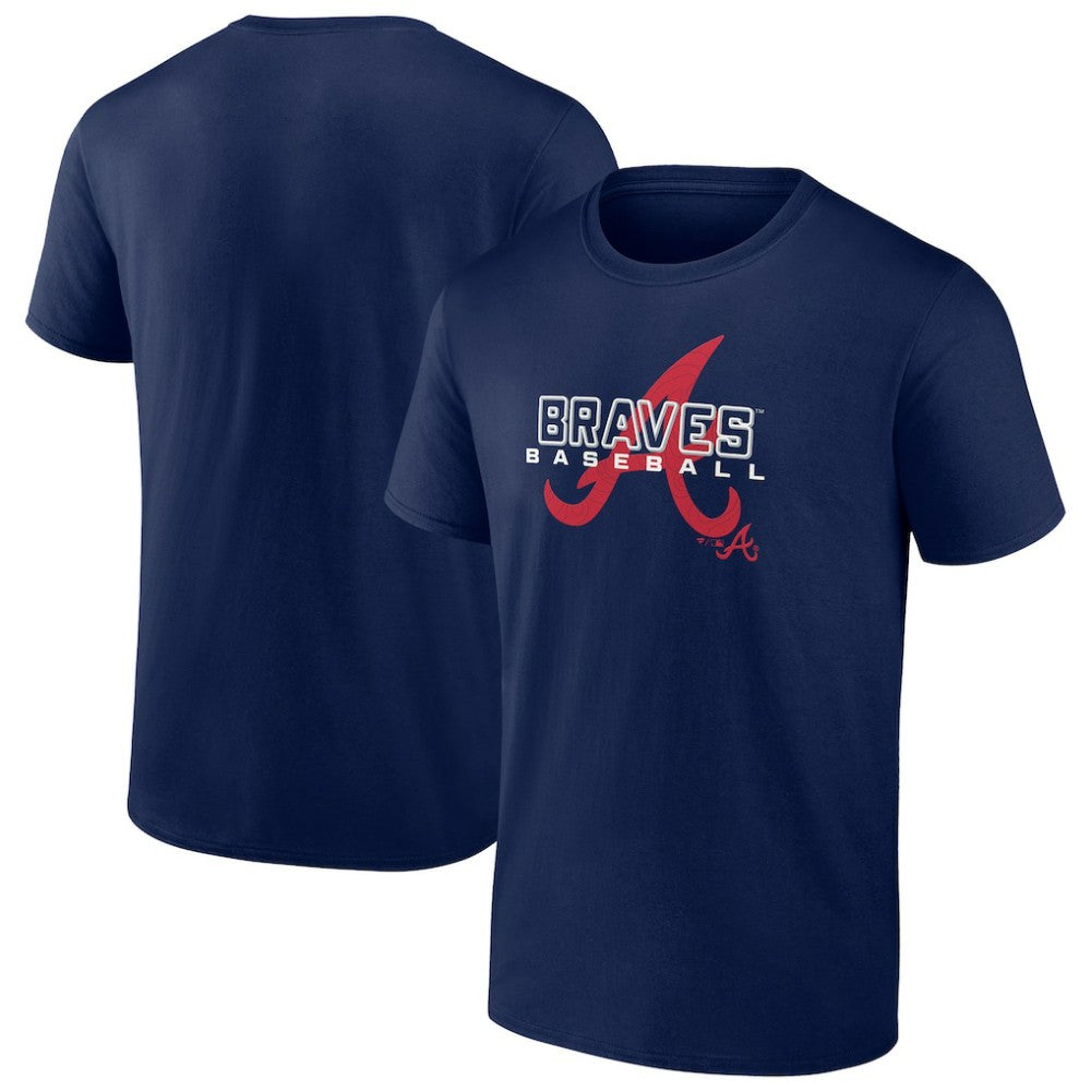 Atlanta Braves Stellar T-Shirt - Navy T-shirts