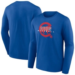 Chicago Cubs Stellar Long Sleeve T-Shirt - Royal T-shirts