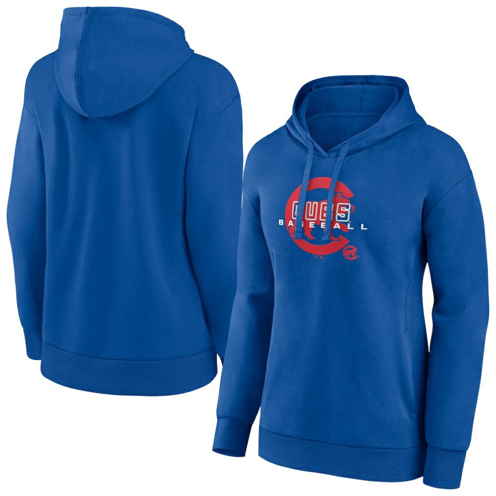 Chicago Cubs Women's Stellar Pullover Hoodie - Royal Hoodies