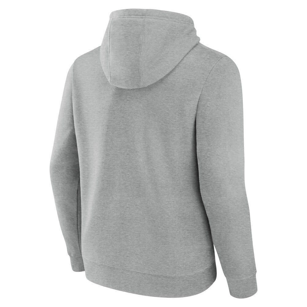 Los Angeles Dodgers Evanston Stencil Pullover Hoodie - Gray Hoodies