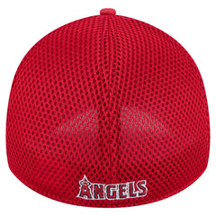 Los Angeles Angels New Era Subtle Camo 39THIRTY Flex Hat - Red Hats