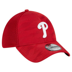 Philadelphia Phillies New Era Subtle Camo 39THIRTY Flex Hat - Red Hats