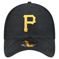 Pittsburgh Pirates New Era Subtle Camo 39THIRTY Flex Hat - Black Hats
