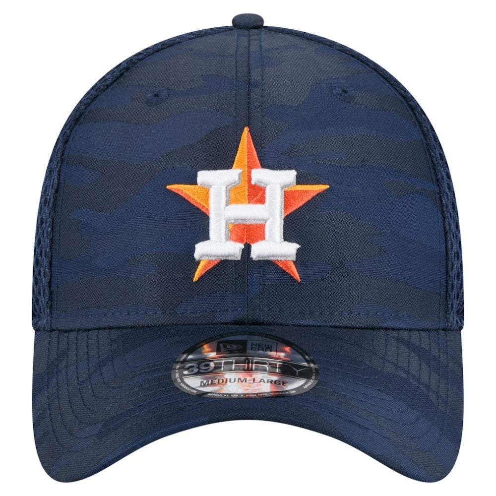 Houston Astros New Era Subtle Camo 39THIRTY Flex Hat - Navy Hats